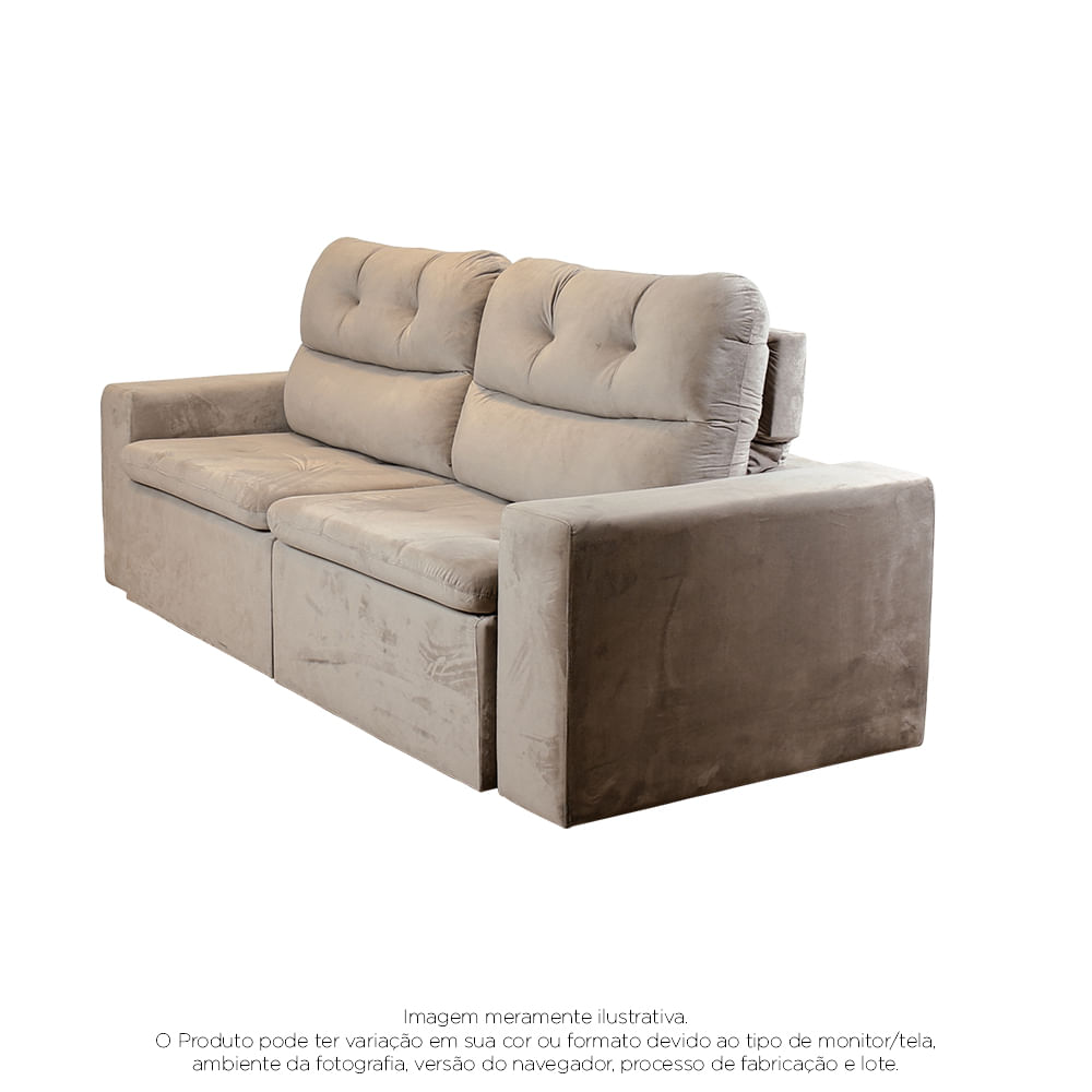 Sofá Bahamas 3 lugares Komfort House