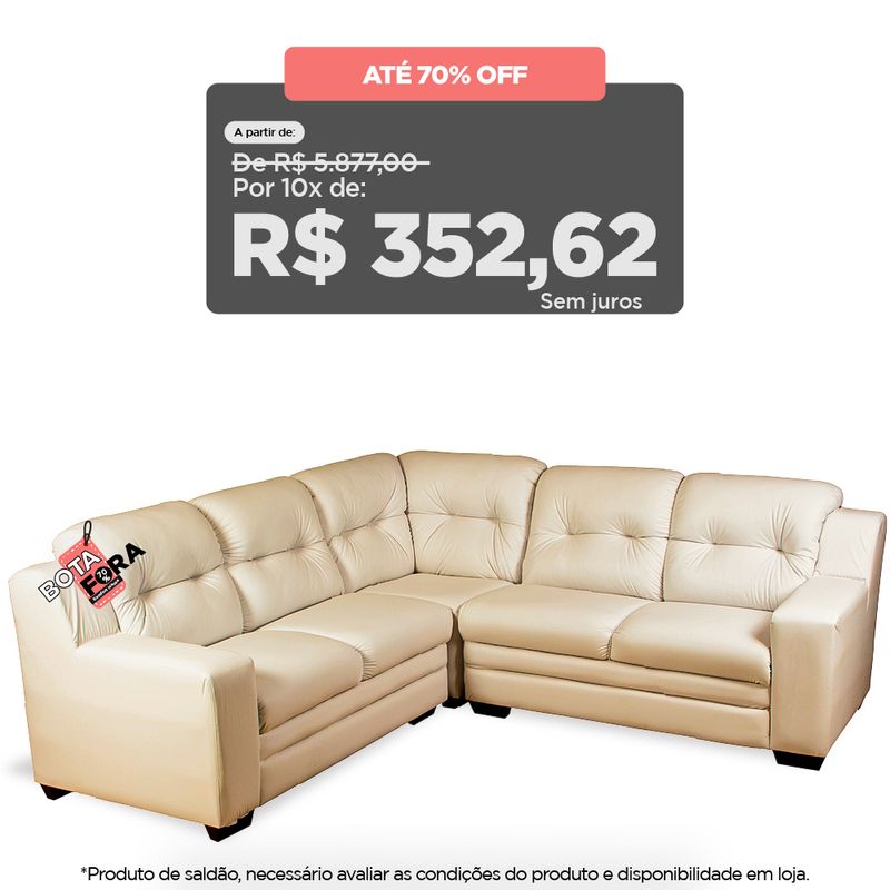 Sofá Denver A Sintonia Perfeita de Conforto e Estilo Komfort House