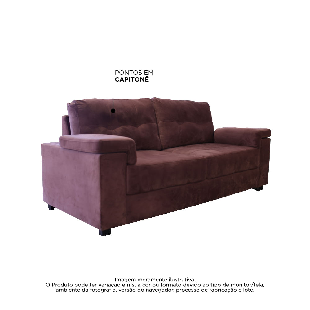 Sofá Montenegro Komfort House Sofás e Colchões
