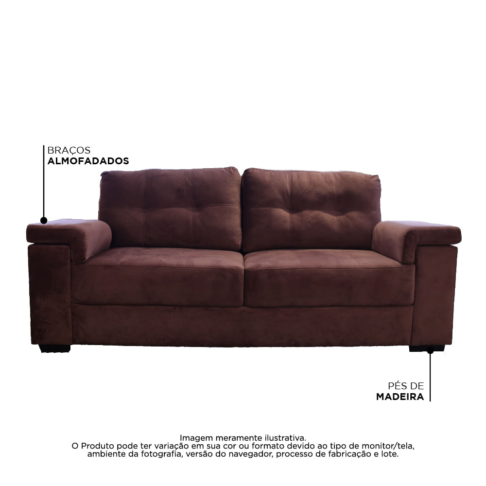 Sofá Montenegro Komfort House Sofás e Colchões