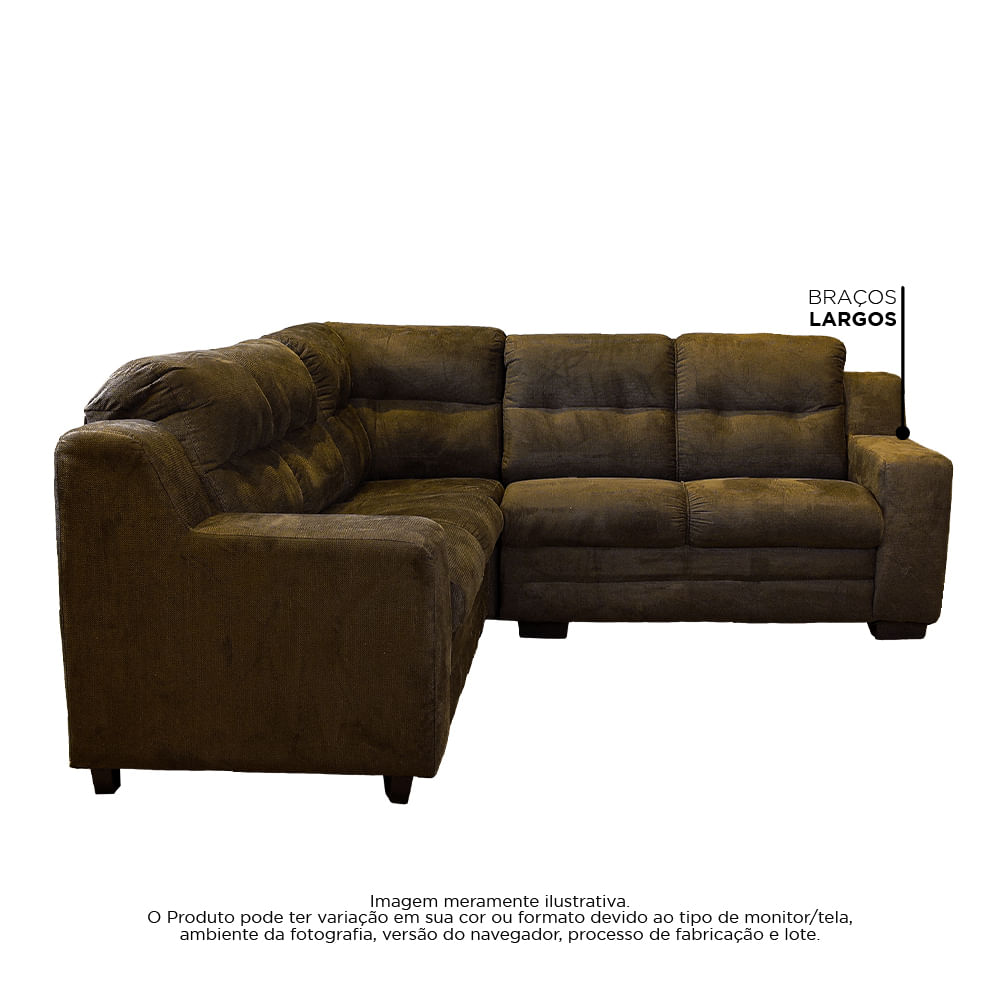 Sofá Denver A Sintonia Perfeita de Conforto e Estilo Komfort House