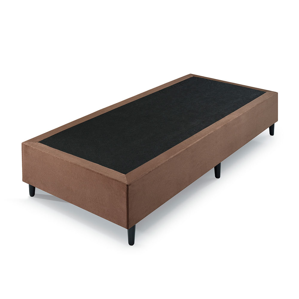 SOLTEIRO 0,88X1,88X0,25 CHOCOLATE .