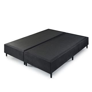 Box Leader Base com Estrutura de Madeira Tratada e Acabamento em Veludo Liso Altura Total de 37cm