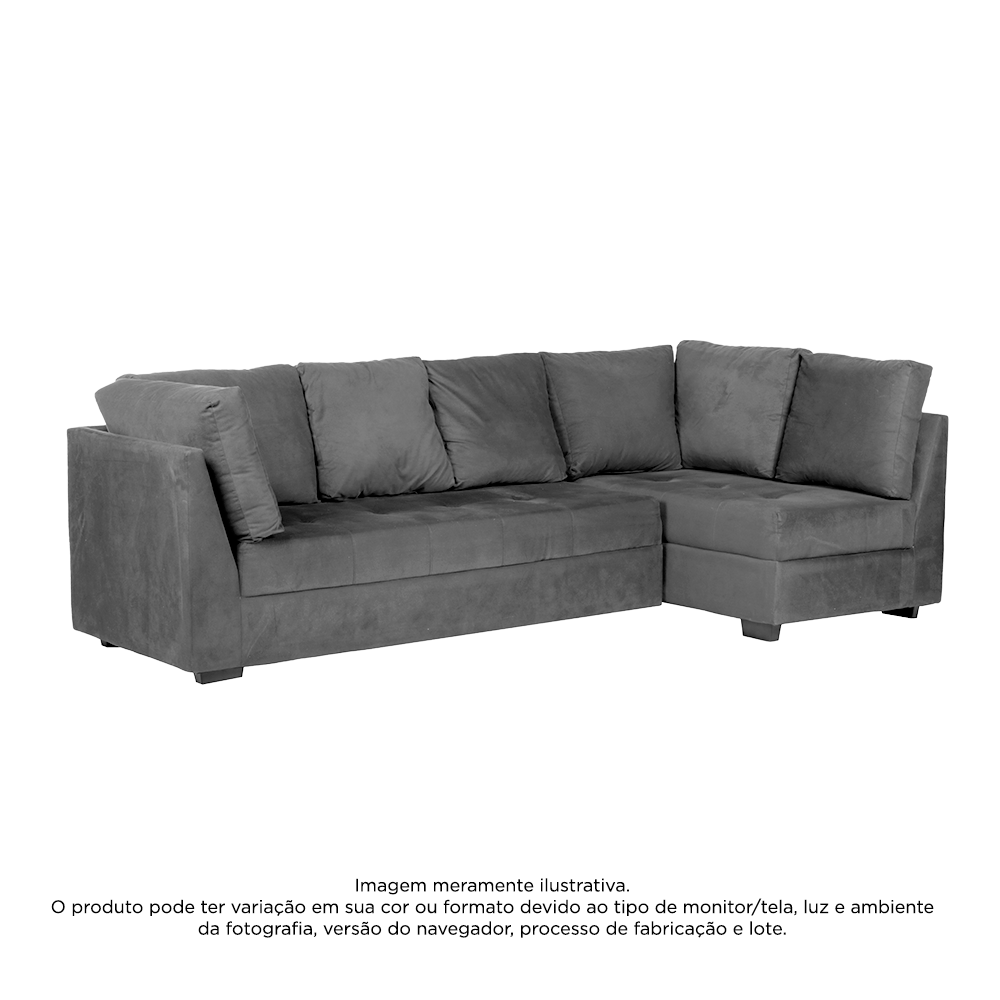 CINZA VELUDO 2,10M / TC2006