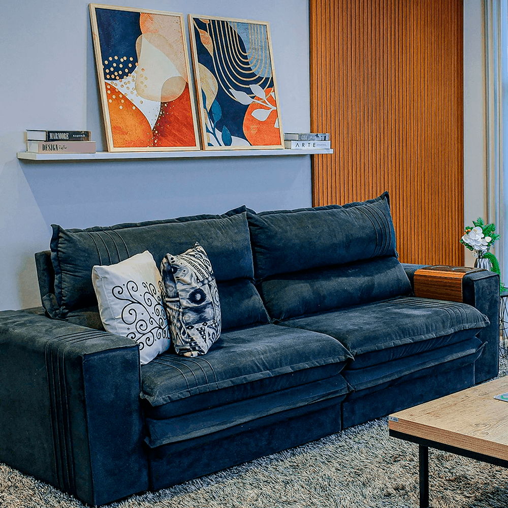 Sofá Tóquio Retrátil | Komfort House