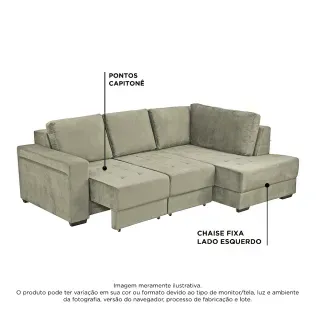 Sofá Marselha de Canto, foto 3 de 8