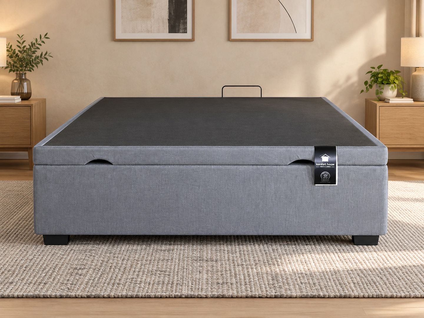 Baú Box Light 38cm de Altura com Profundidade Interna de 26cm e Suporte de Peso de até 150kg