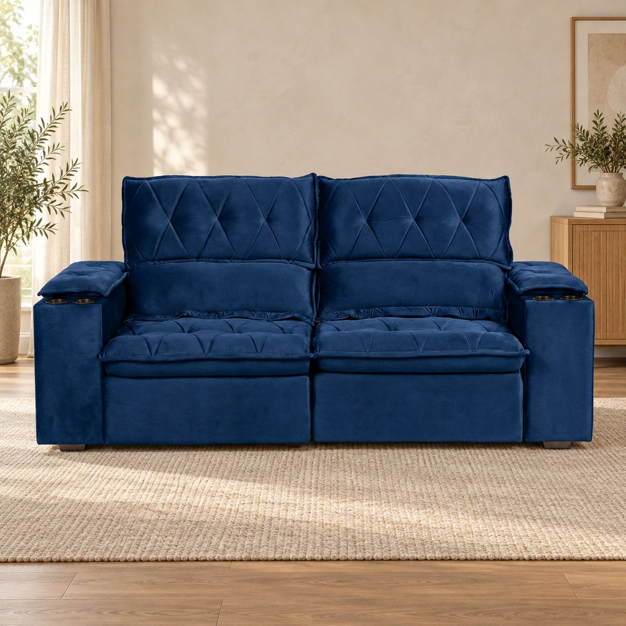Sofa-Doha-234-m-veludo-azul-marinho-8298-de-frente-em-ambiente