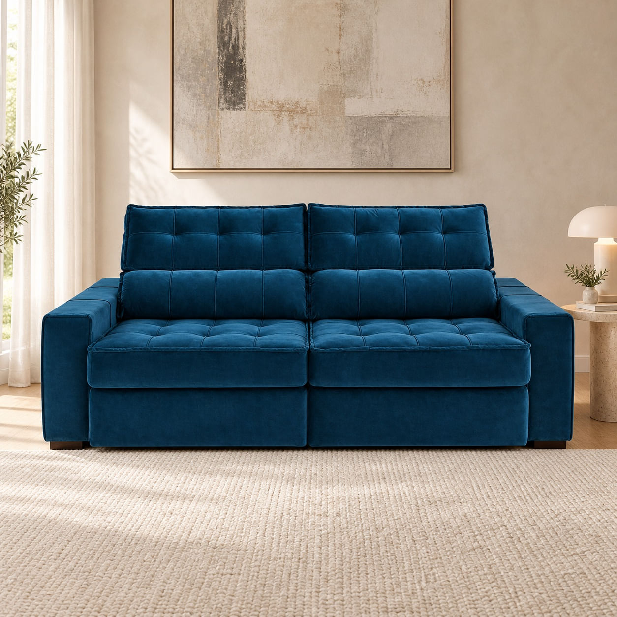 Sofa-Sevilha-azul-8298-de-213-m-frontal-em-ambiente